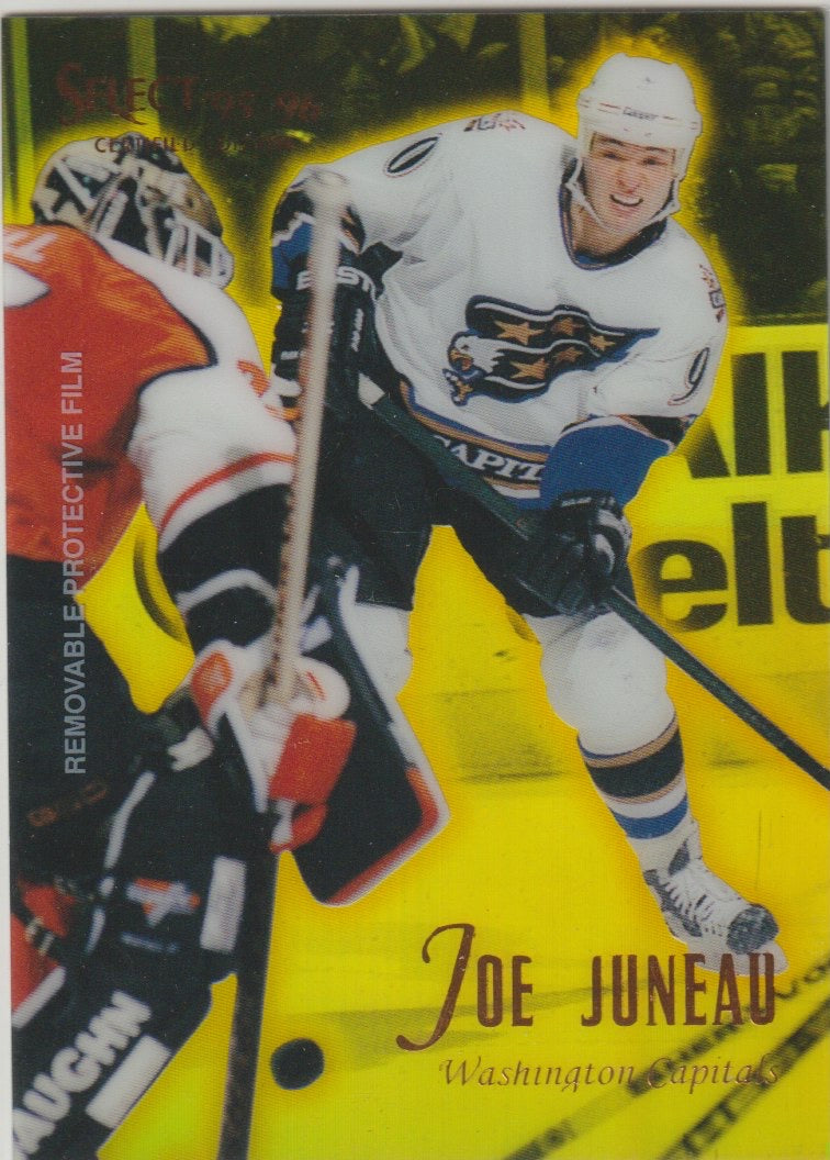 NHL 1995 / 96 Select Certified Mirror Gold - No 80 - Joe Juneau