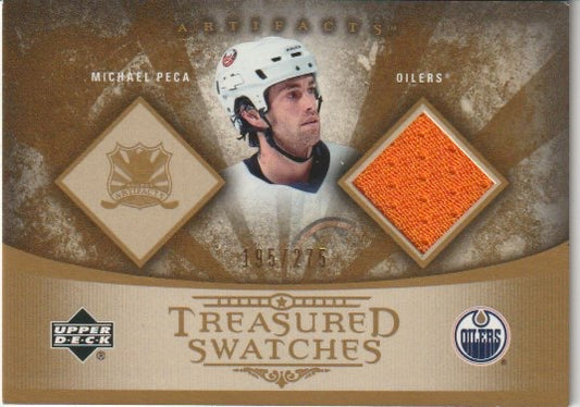 NHL 2005-06 Artifacts Treasured Swatches - No TS-MP - Michael Peca
