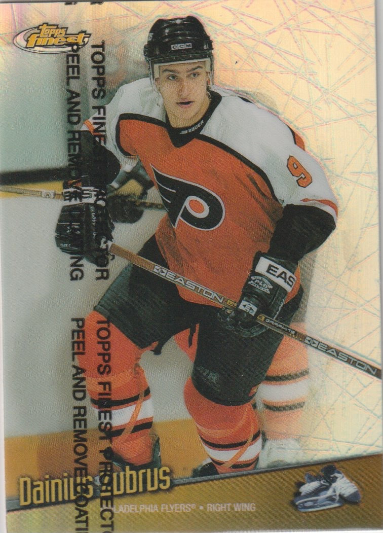 NHL 1998-99 Finest Refractors - No 14 - Dainius Zubrus