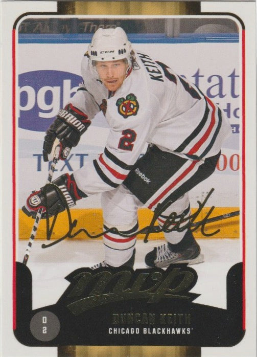NHL 2011-12 Upper Deck MVP - No 18 - Duncan Keith