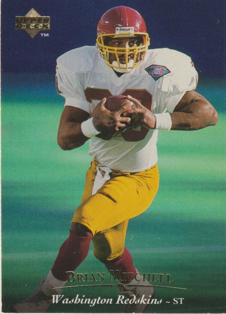 NFL 1995 Upper Deck - No 231 - Brian Mitchell
