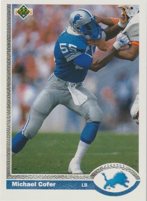 NFL 1991 Upper Deck - No 281 - Michael Cofer