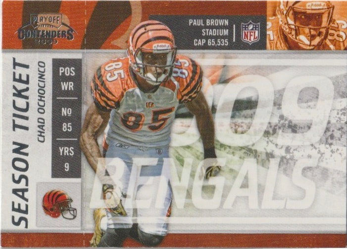 NFL 2009 Playoff Contenders - No 22 - Chad Ochocinco