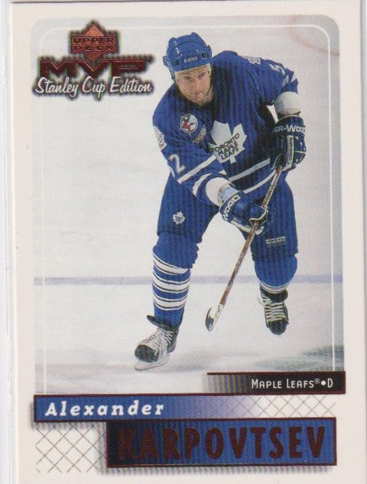 NHL 1999-00 Upper Deck MVP SC Edition - No 180 - Alexander Karpovtsev