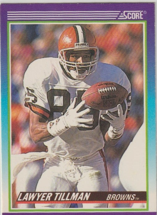 NFL 1990 Score - No 457 - Lawyer Tillman