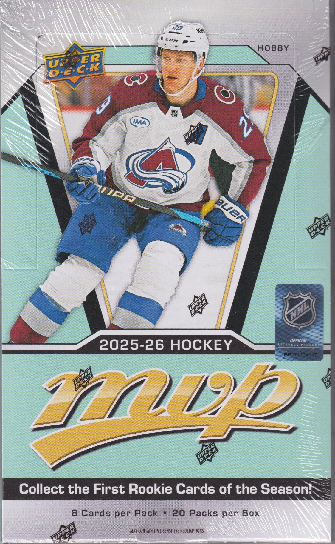 NHL 2025-26 Upper Deck MVP Hobby - Box