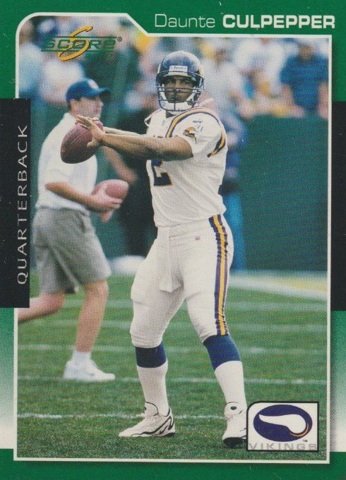 NFL 2000 Score - No 111 - Daunte Culpepper