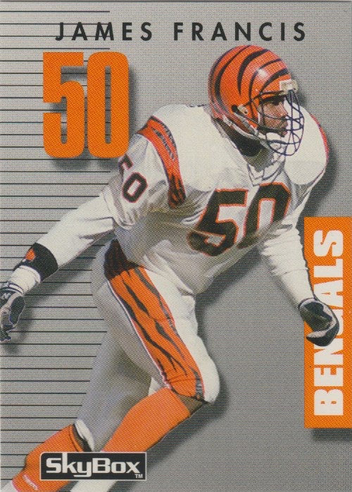 NFL 1992 SkyBox Prime Time - No 354B - James Francis