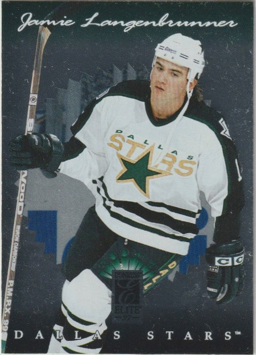 NHL 1996-97 Donruss Elite - No. 144 - Jamie Langenbrunner