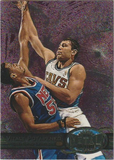 NBA 1997-98 Metal Universe - No 102 - Vitaly Potapenko