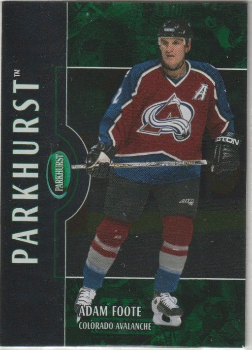 NHL 2002-03 Parkhurst - No 85 - Adam Foote
