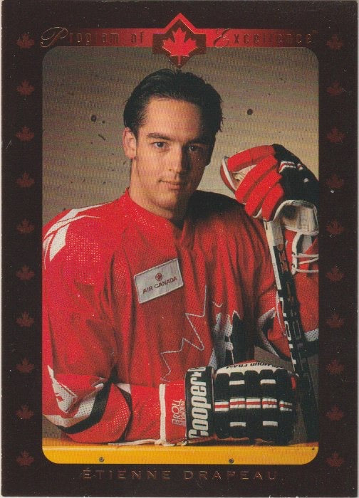 NHL 1995 / 96 Upper Deck - No 514 - Ètienne Drapeau