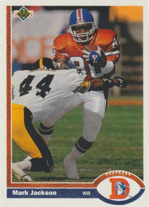 NFL 1991 Upper Deck - No 382 - Mark Jackson