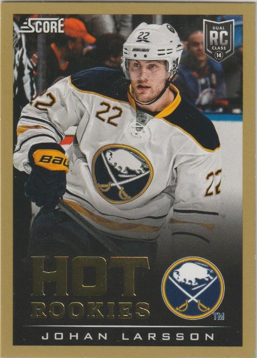 NHL 2013-14 Score Gold - No 726 - Johan Larsson