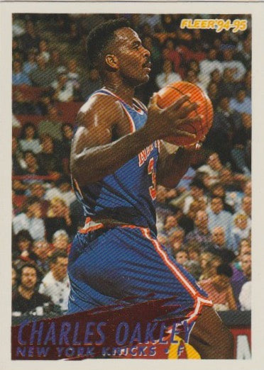 NBA 1994-95 Fleer European - No 157 - Charles Oakley