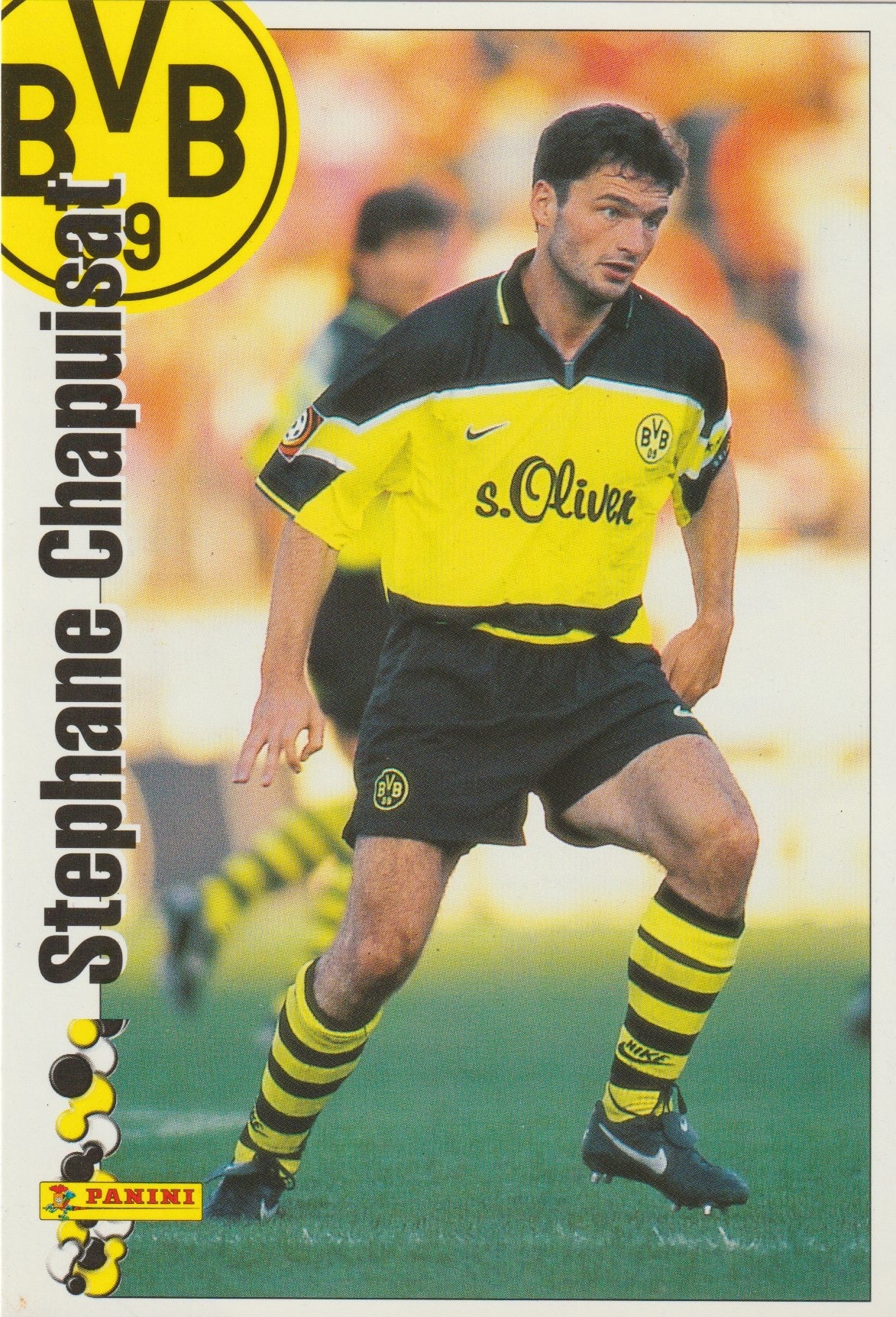 Fussball - Panini - Jumbokarte - Stephane Chapuisat