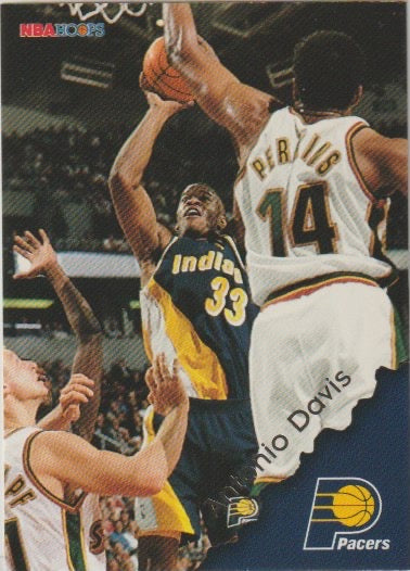 NBA 1996-97 Hoops - No. 65 - Antonio Davis