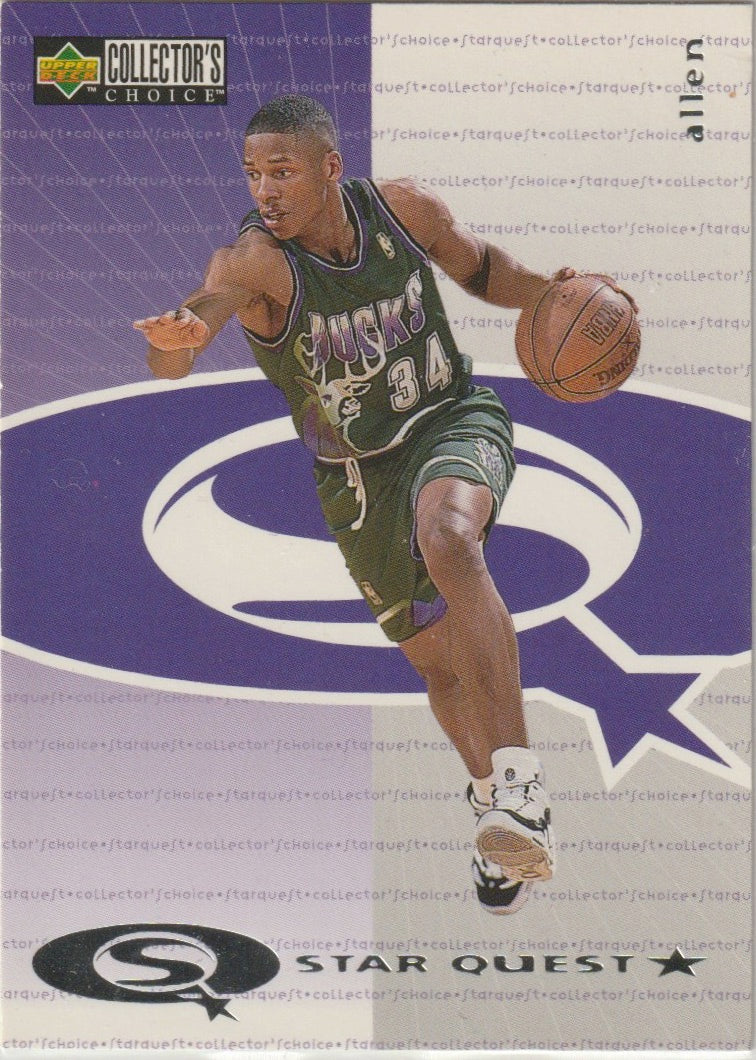 NBA 1997-98 Collector's Choice StarQuest - No sq35 - Ray Allen