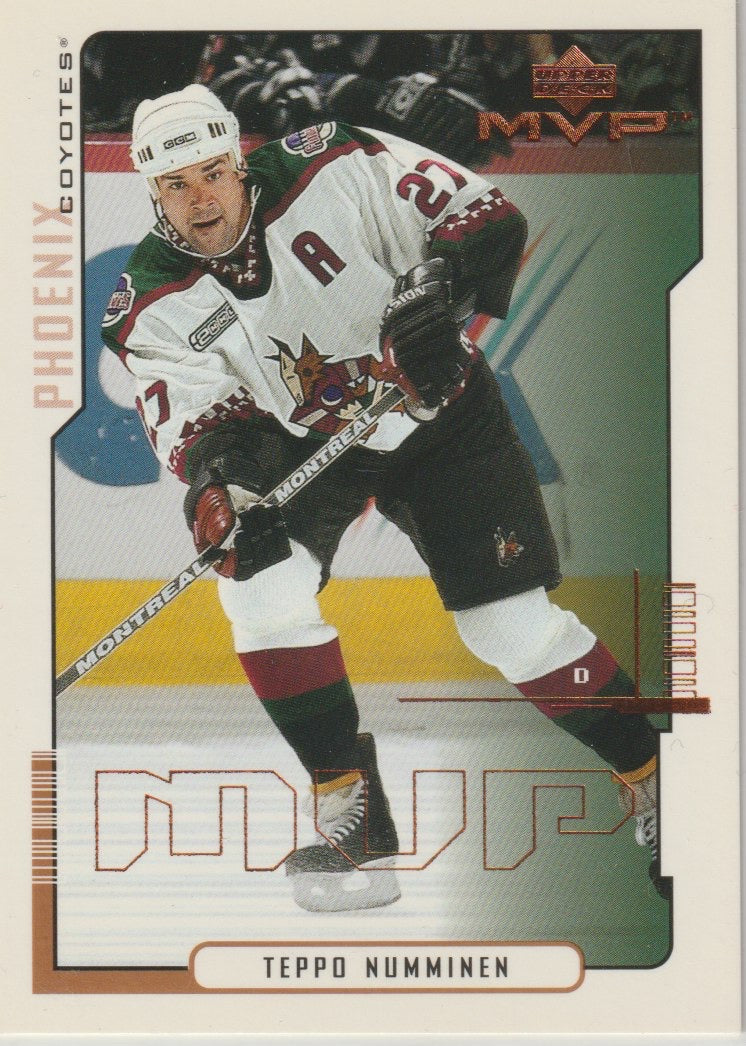 NHL 2000-01 Upper Deck MVP - No 136 - Teppo Numminen
