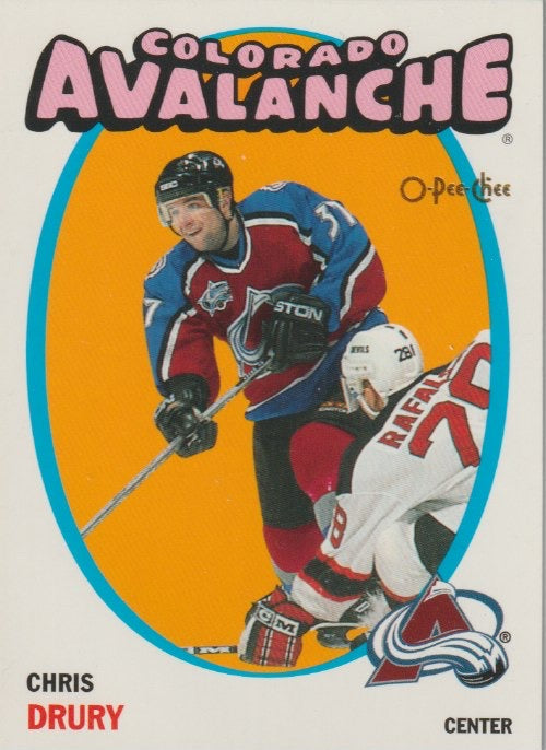 NHL 2001-02 O-Pee-Chee Heritage Parallel - No 35 - Chris Drury