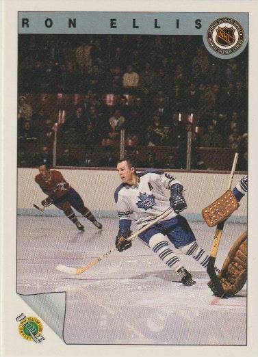 NHL 1991-92 Ultimate Original Six - No 34 - Ron Ellis