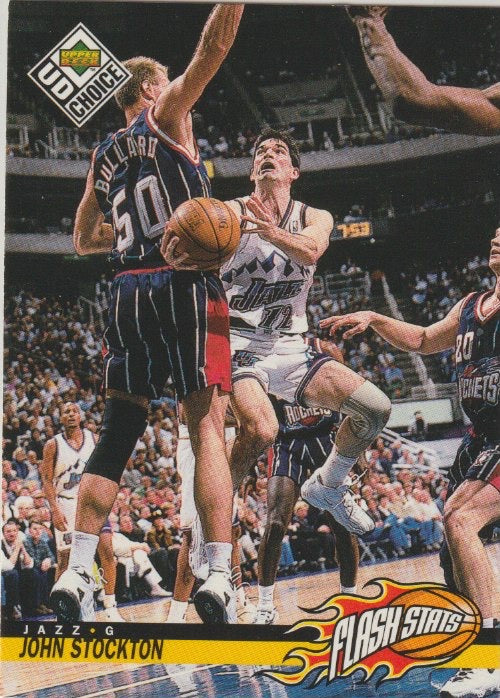 NBA 1998-99 UD Choice - No 182 - John Stockton