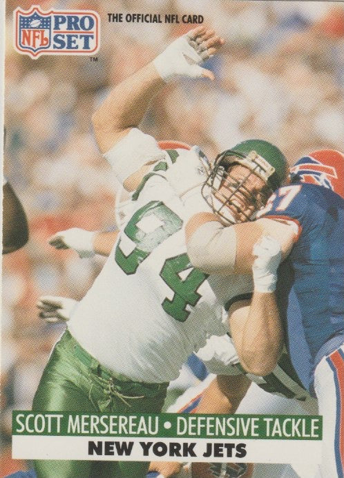 NFL 1991 ProSet - No 248 - Scott Mersereau
