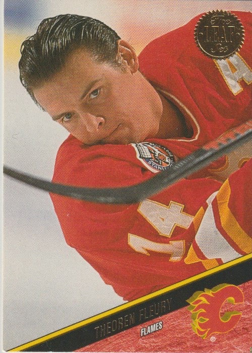 NHL 1993 / 94 Leaf - No 154 - Theoren Fleury