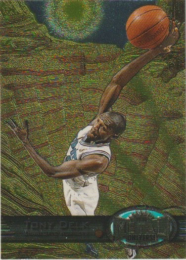 NBA 1997-98 Metal Universe - No 89 - Tony Delk