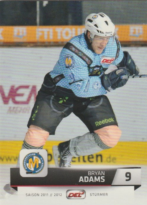 DEL 2011/12 CityPress - No 188 - Bryan Adams