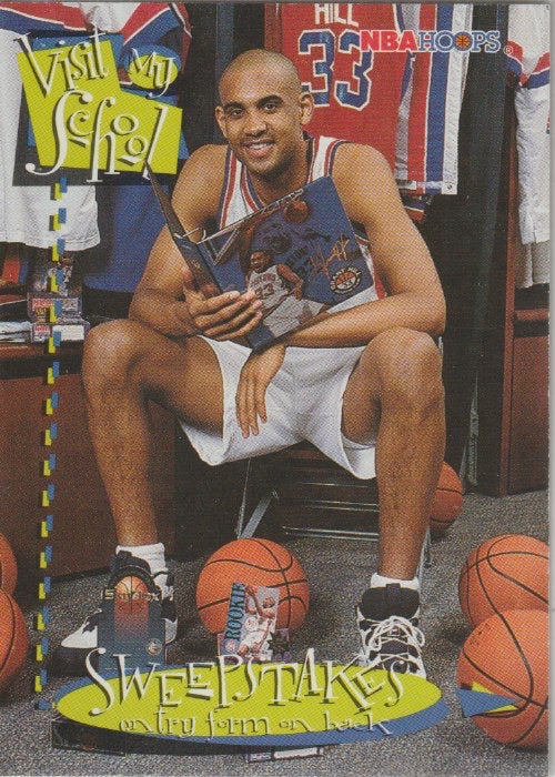 NBA 1995-96 Hoops - No NN0 - Grant Hill Sweepstakes