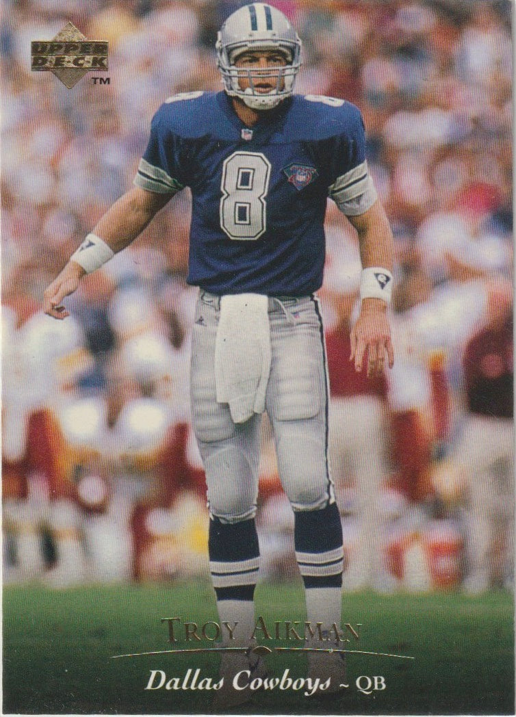 NFL 1995 Upper Deck - No 32 - Troy Aikman