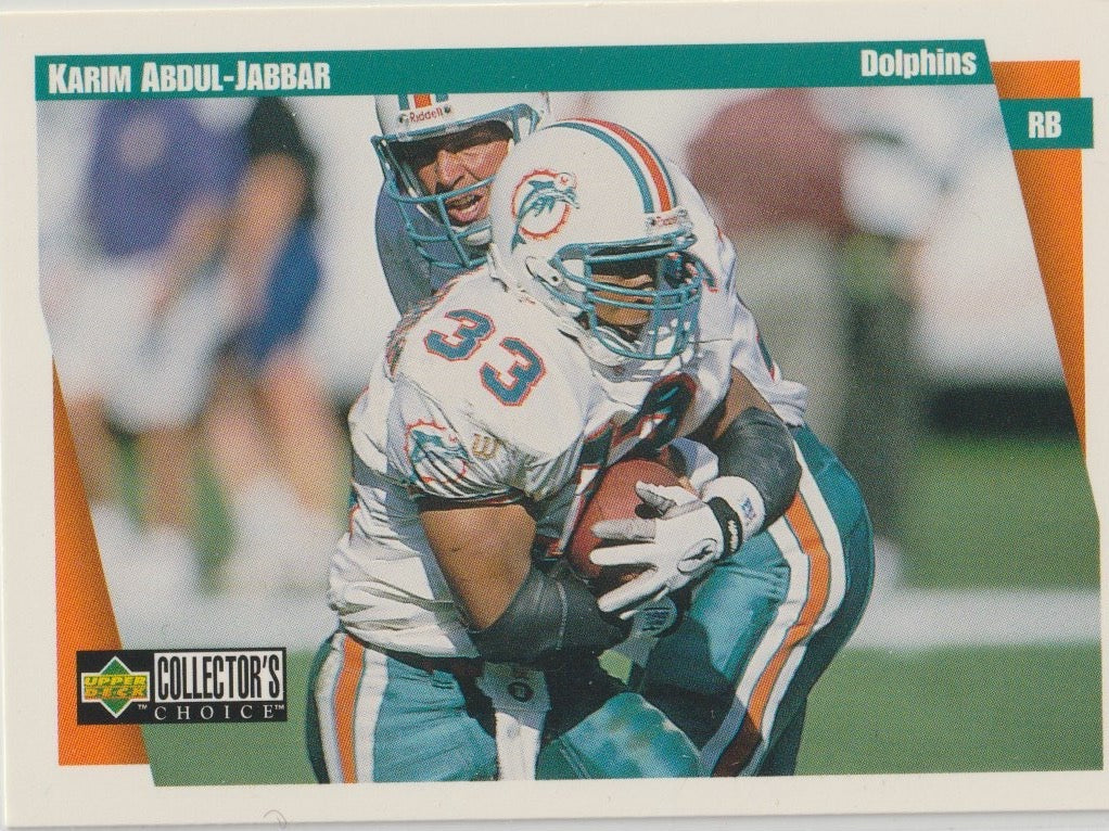 NFL 1997 Collector's Choice - No 165 - Karim Abdul-Jabbar