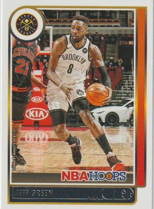 NBA 2021-22 Hoops - No 117 - Jeff Green