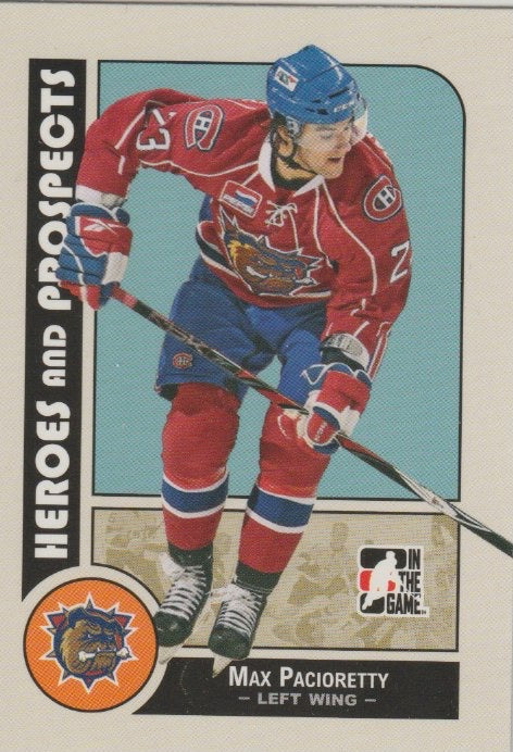 NHL 2008-09 ITG Heroes and Prospects - No 26 - Max Pacioretty