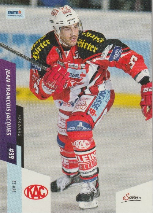 EBEL 2014-15 Citypress - No 212 - Jean-Francois Jacques