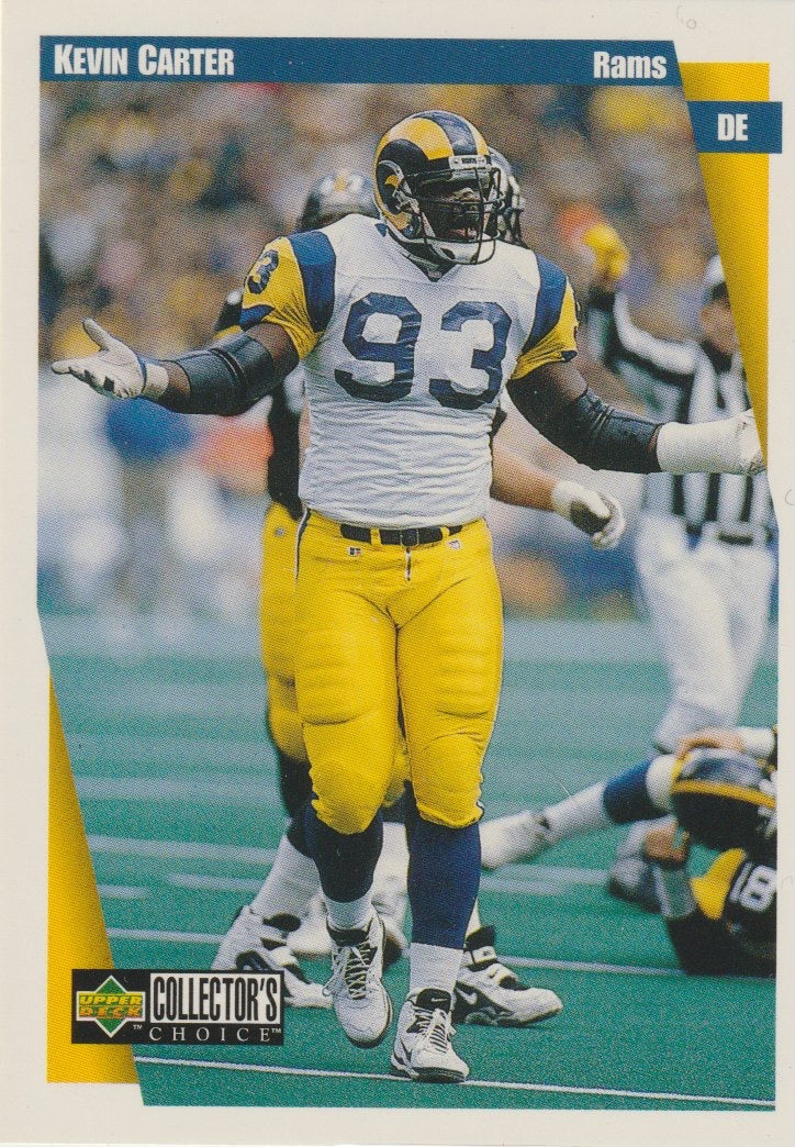 NFL 1997 Collector's Choice - No 256 - Kevin Carter