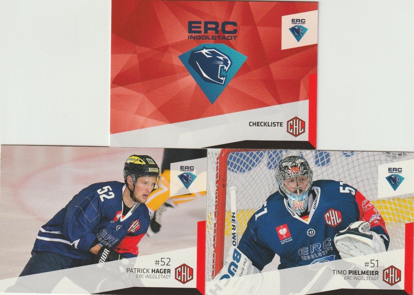 DEL 2014-15 CityPress - No. 325 to 367 and CL 438 - ERC Ingolstadt CHL Team