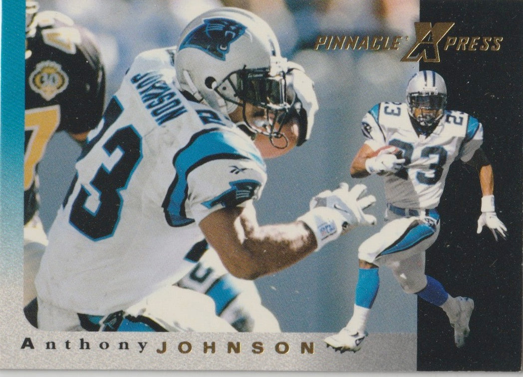 NFL 1997 Pinnacle X-Press - No 74 - Anthony Johnson