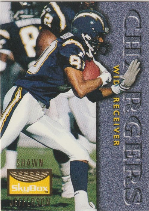 NFL 1995 SkyBox Premium - No 114 - Shawn Jefferson