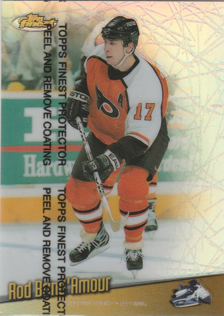 NHL 1998-99 Finest Refractors - No 17 - Rod Brind'Amour