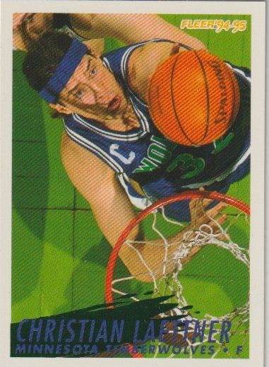 NBA 1994-95 Fleer European - No 137 - Christian Laettner