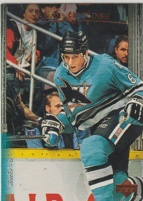 NHL 1995/96 Upper Deck - No 168 - Sandis Ozolinsh