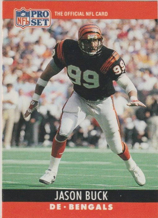 NFL 1990 ProSet - No 62 - Jason Buck