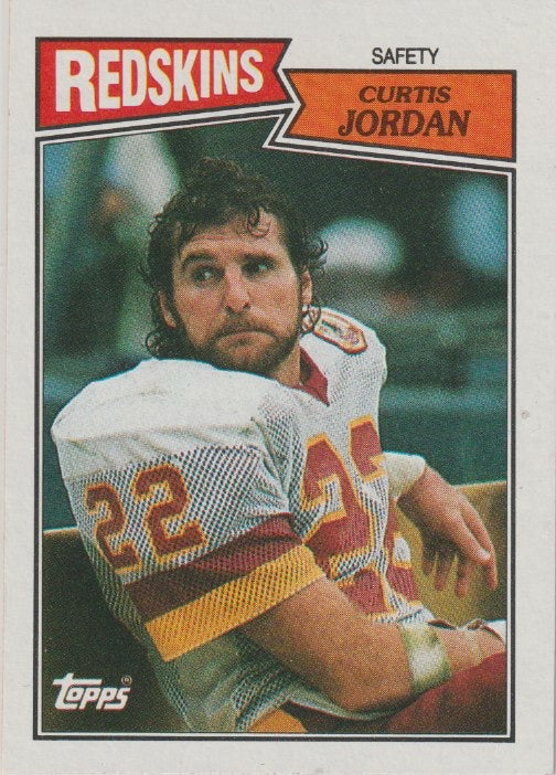 NFL 1987 Topps - No 78 - Curtis Jordan