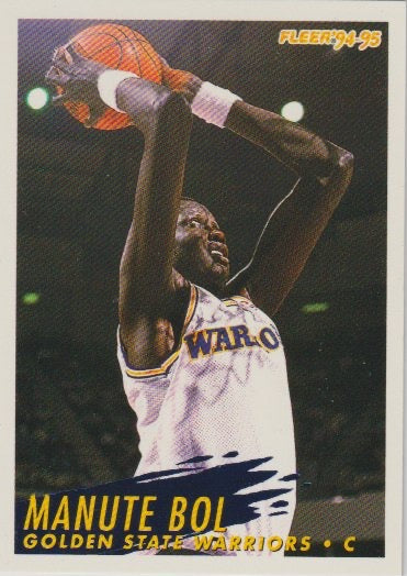 NBA 1994-95 Fleer European - No 74 - Manute Bol