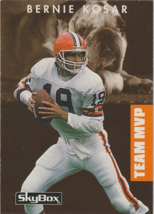 NFL 1992 SkyBox Prime Time - No 190 - Bernie Kosar