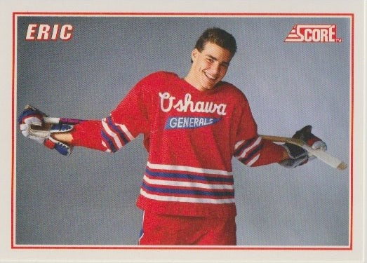 NHL 1990-91 Score - No B1 - B5 - Eric Lindros kompletter Satz