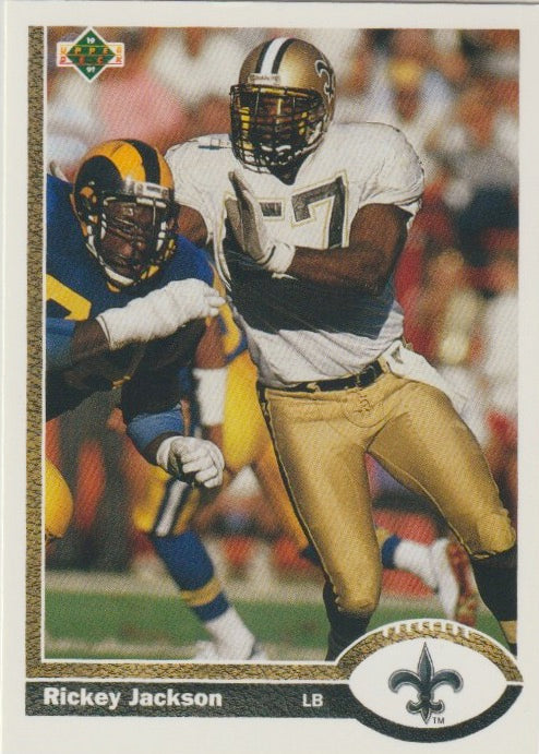 NFL 1991 Upper Deck - No 482 - Rickey Jackson