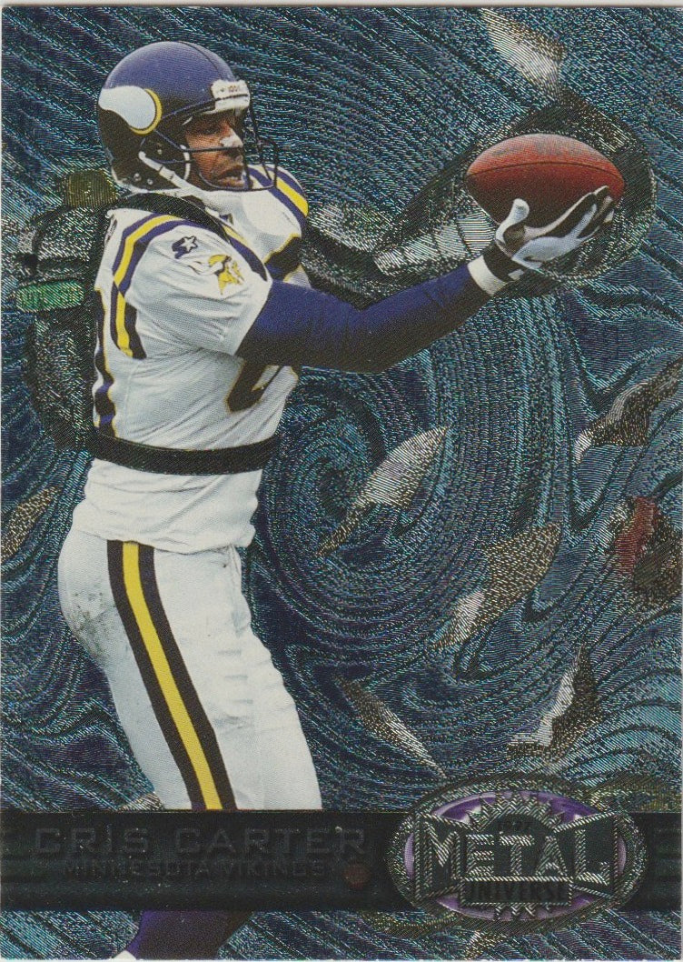 NFL 1997 Metal Universe - No 143 - Cris Carter